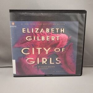 City of Girls (Audiobook CD, 2019) Elizabeth Gilbert - Ex-Library